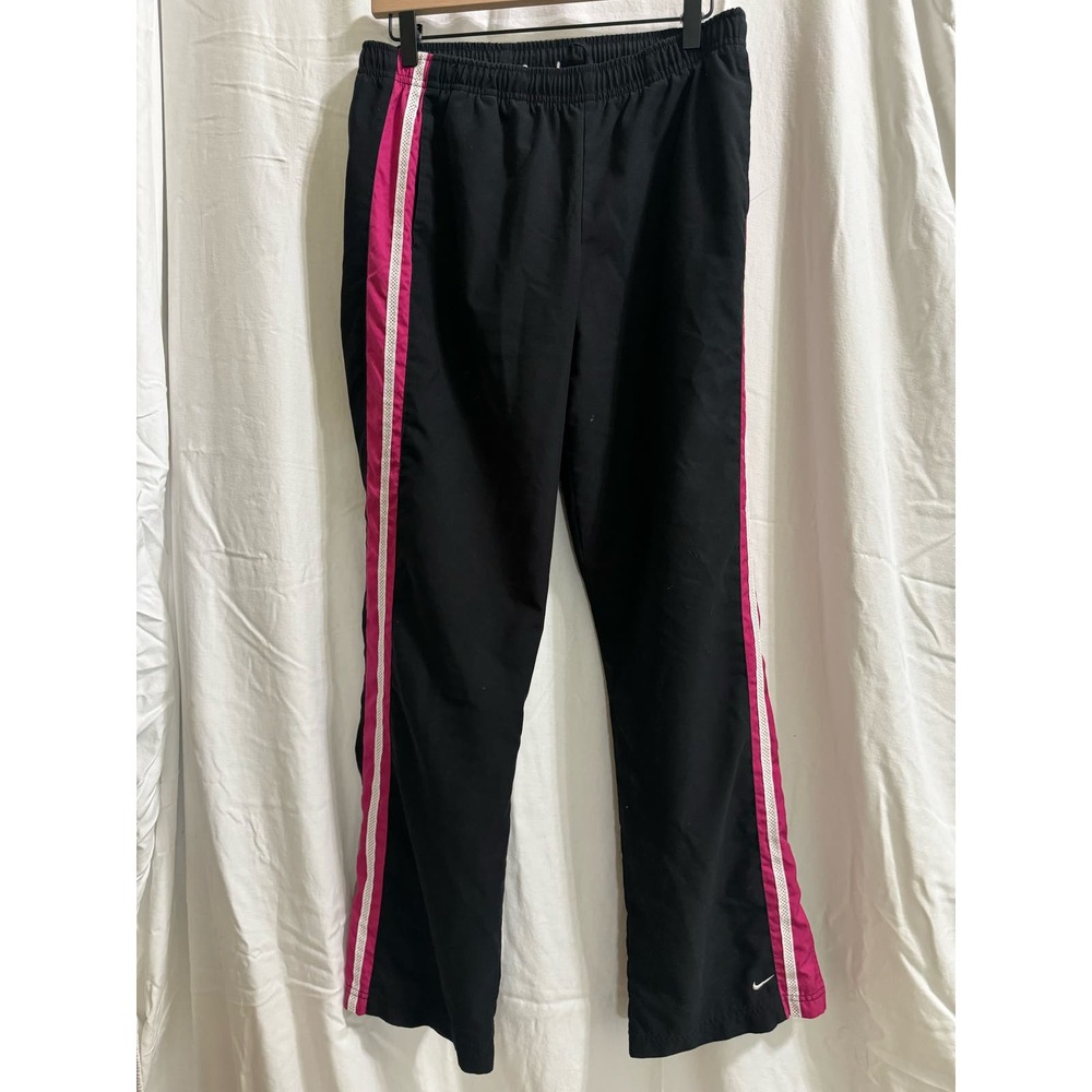 Nike Black and Pink Women’s Joggers Size M